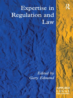 cover image of Expertise in Regulation and Law
